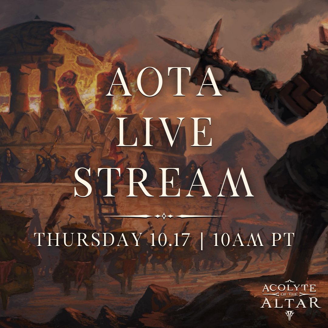 Acolyte of the Altar | OUT NOW tweet media