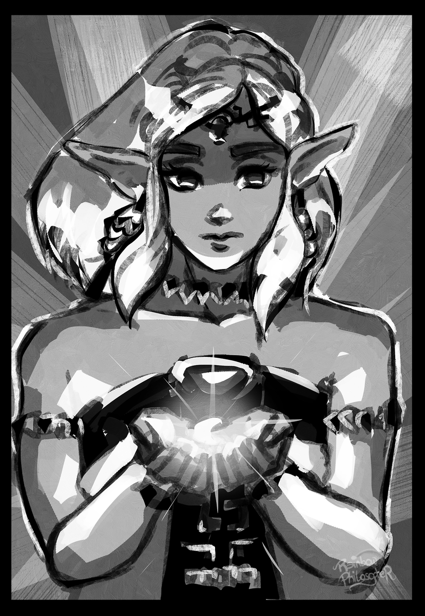 Rainbowphiloso1's tweet photo. Day 16: Time
And yes - in case you noticed- I am switching between the Light and Dark Linktober themes.
#ゼルダの伝説 #linktober #zelda #legendofzelda #inktober #art #nintendo #totk #princesszelda #tearsofthekingdom #sage #sageoftime #timestone #magic #ancient #zonai #godess https://t.co/EzQUYNtZws