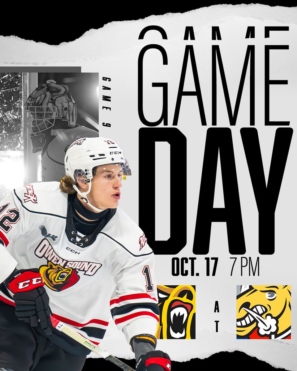 AttackOHL's tweet photo. Heading to Barrie β‘
π @barriecoltshockeyohl
π 7:00 PM
ποΈ Sadlon Arena
π₯ Rogers TV and Stream on CHLtv
π560 CFOS Bear Radio
#owensoundattack #owensoundattacks
#owensoundattackteam #owensoundattackgame
#owensoundattack2024 #owensoundattackhockey
#owensoundattackcommunity https://t.co/MC3FMoIagd