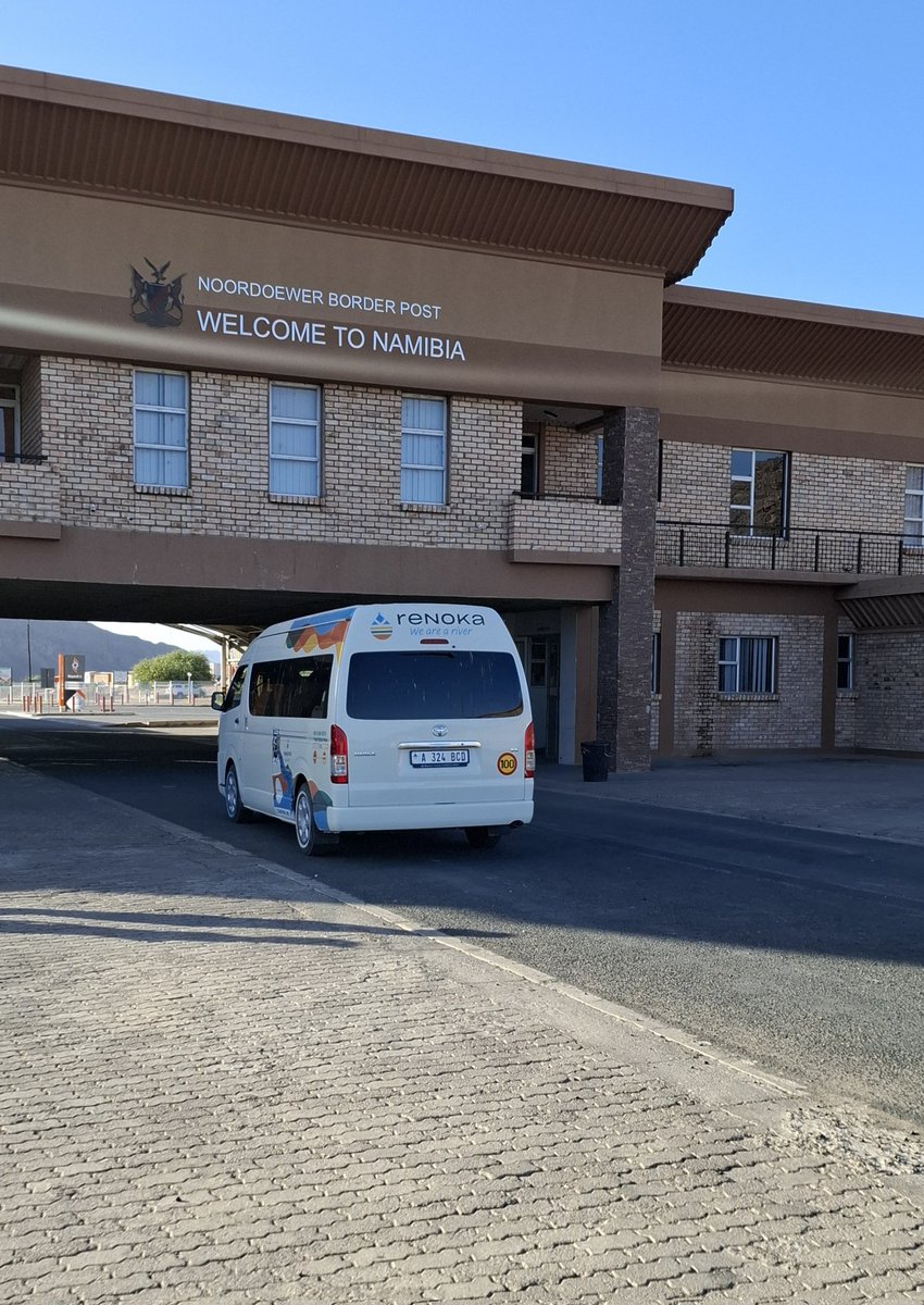 renoka_movement's tweet photo. #ReNOKA team has arrived in Namibia for the first leg of the Orange Senqu Source to Mouth Transboundary Awareness campaign, running from October 17 to 21.
The journey will start at the river mouth in Oranjemund tomorrow.
Stay tuned for updates!
#sourcetomouth #orangesenqu https://t.co/UJ8BZsyVyq