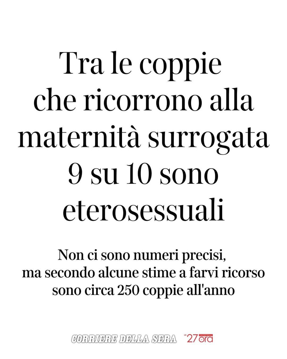 ciaoooproprio's tweet photo. Leggo molti commenti di ignoranti felici del fatto che rendendo la maternità surrogata reato universale pensano di punire gli omosessuali.
Un paese di capre con capre al governo. 
#GovernoMeloni https://t.co/3U78ZwTTyo