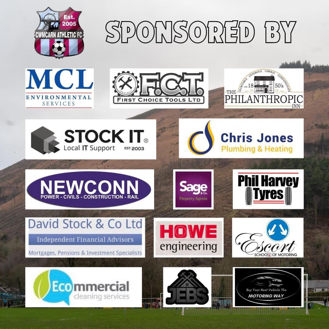 cwmcarnathletic's tweet photo. Next fixtures.. weather permitting☔️ 

The first team travel to @AlwayFC where 2 unbeaten sides go head to head and the Reserves travel to a much improved @newporteagles⚽️

Thanks again to our superb sponsors for their continued support❤️

#UppaCarn🟣🔵 https://t.co/EC6f8xM4LX