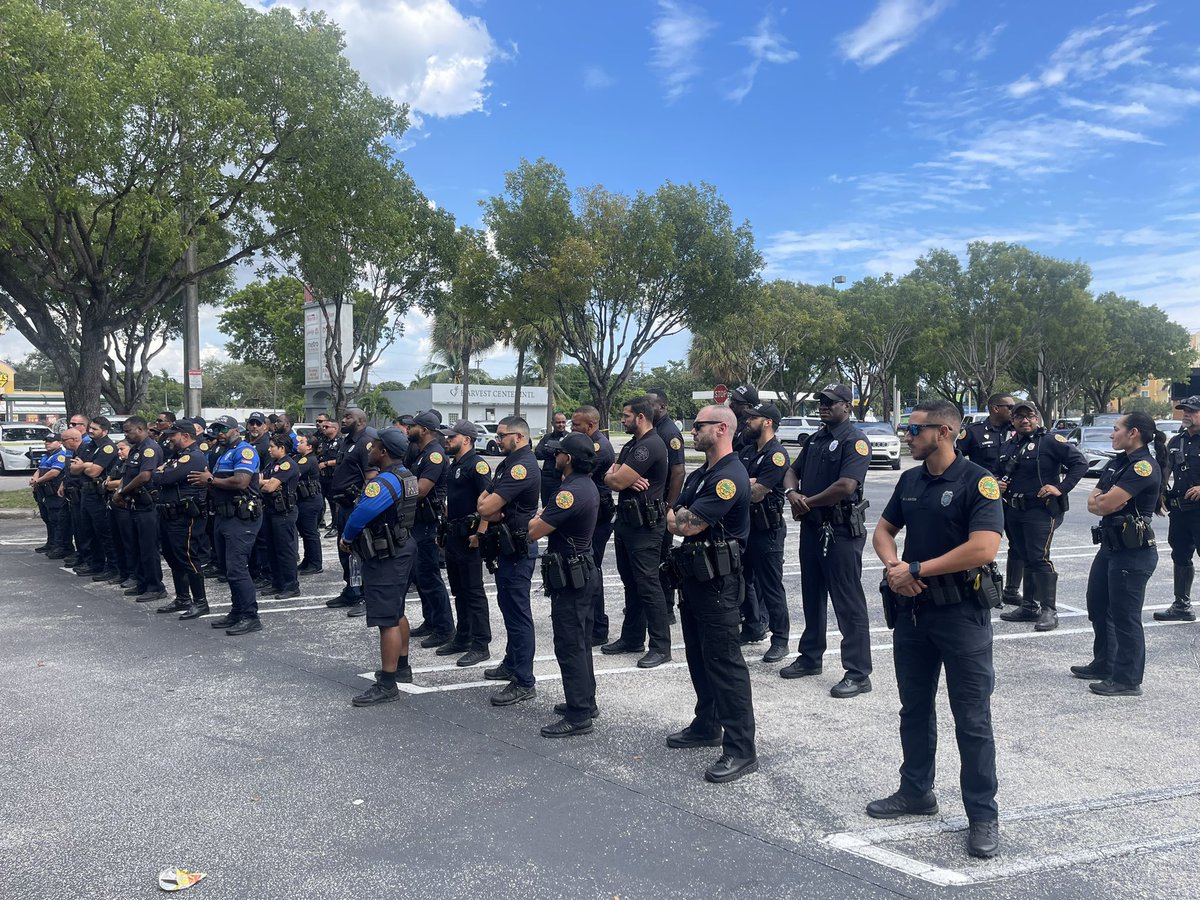 Miami Police North District Operation Fortress working to keep the community safe.