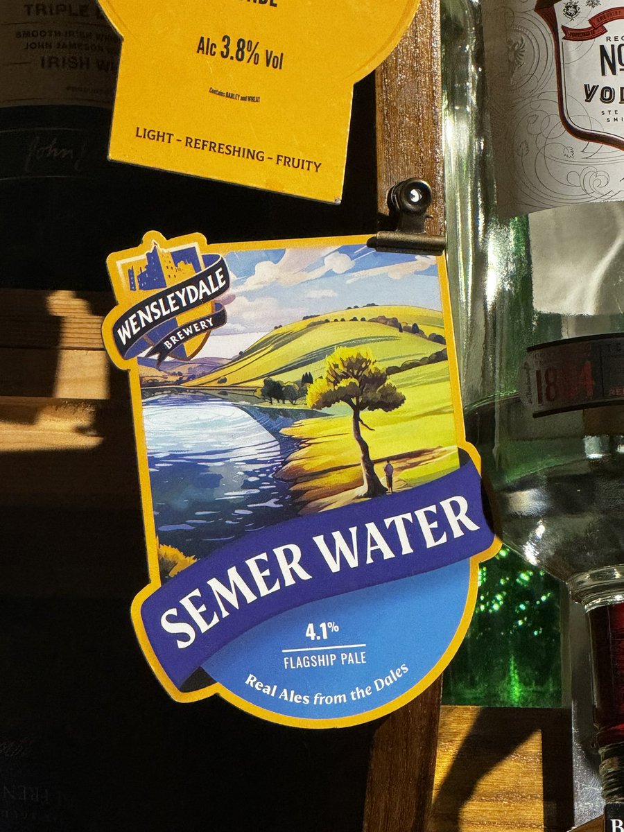 markostle's tweet photo. Oh coming soon @WaggonYork is the brilliant @Wensleydale_Ale #semerWater https://t.co/jipBc3z4Ui