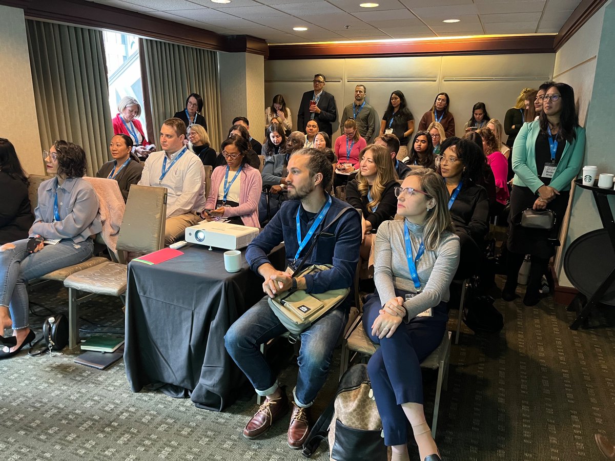 ProfessorFeng's tweet photo. Packed room for today’s session on Social Determinants of Health Programs #NACIC2024 #SDOH https://t.co/ozyhc2qOGA