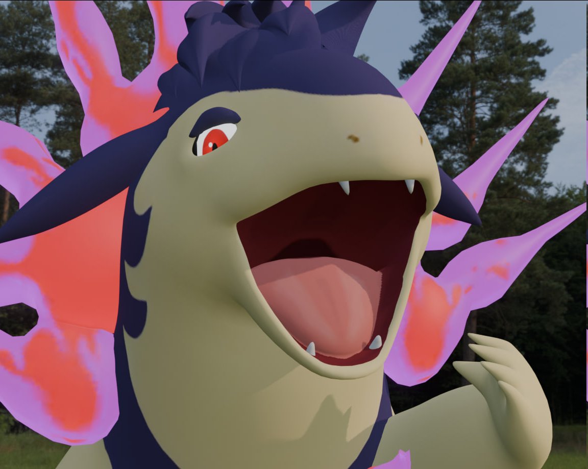 The hyphlosion's getting places