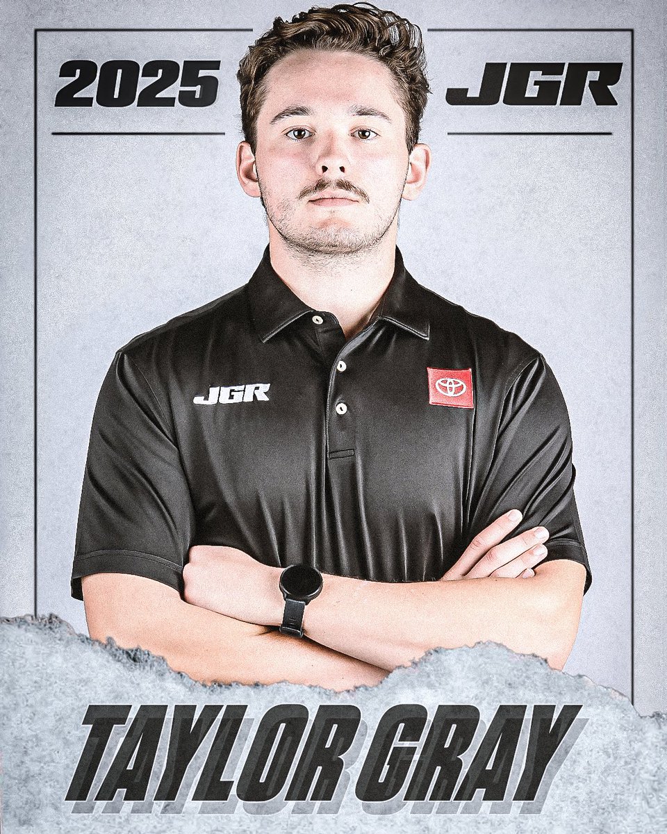 SIGNED ✍️ 

@TaylorGray17_ will wheel the 54 Toyota GR Supra full-time in the #NASCAR <a href="/XfinityRacing/">Xfinity Racing</a> series in 2025!

#TeamToyota
