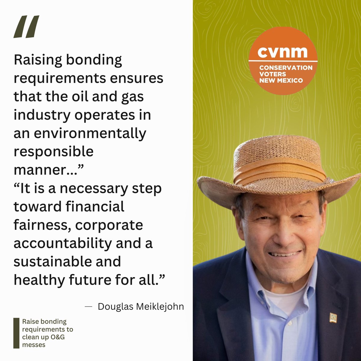 RioGrandeSierra's tweet photo. No other industry leaves its mess for taxpayers to clean up. Raising #bonding for oil &amp; gas companies ensures a sustainable future and fairness for New Mexicans. https://t.co/FrmBy0bUMd

#DesertedNoMore #ClimateAction #CorporateAccountability #NMPol https://t.co/OUzhpNuNlL
