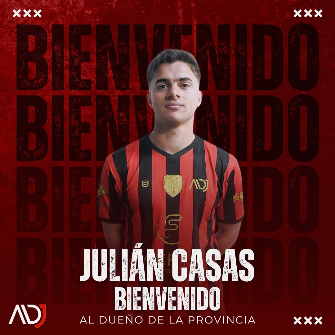 ADJuventud2's tweet photo. BIENVENIDOS AL DUEÑO DE LA PROVINCIA‼️

Les presentamos a nuestros refuerzos de cara al Torneo Regional que comienza hoy para nosotros 💪🏼 

Bienvenidos al Campeón ❤️🖤 https://t.co/f0bv6RQvTF