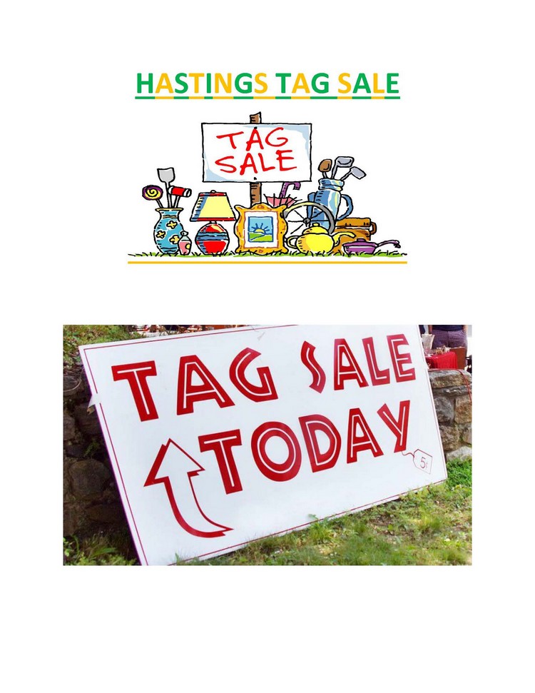 Hastings Recreation Fall Village Wide Tag Sale List - Saturday, October 19th, 2024 from 10AM to 4PM alrt.se/u/3L5vTasmaD