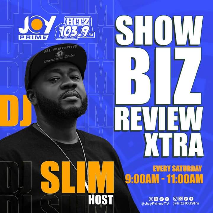 YGee_gh's tweet photo. Hey fam , @djsliming got a new show coming up on @JoyPrimeTV and @Hitz1039fm  called ShowBiz Review Xtra , this and every Saturday 9am - 11am. Trust me when I say it’s going to be epic 🔥🔥🔥🔥🔥 https://t.co/oo1OVhKp3E
