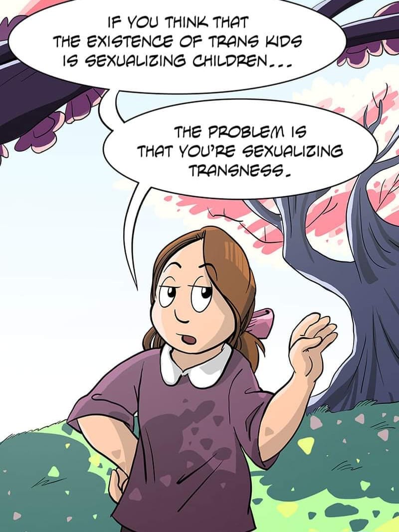 Serious trans vibes Comics tweet media