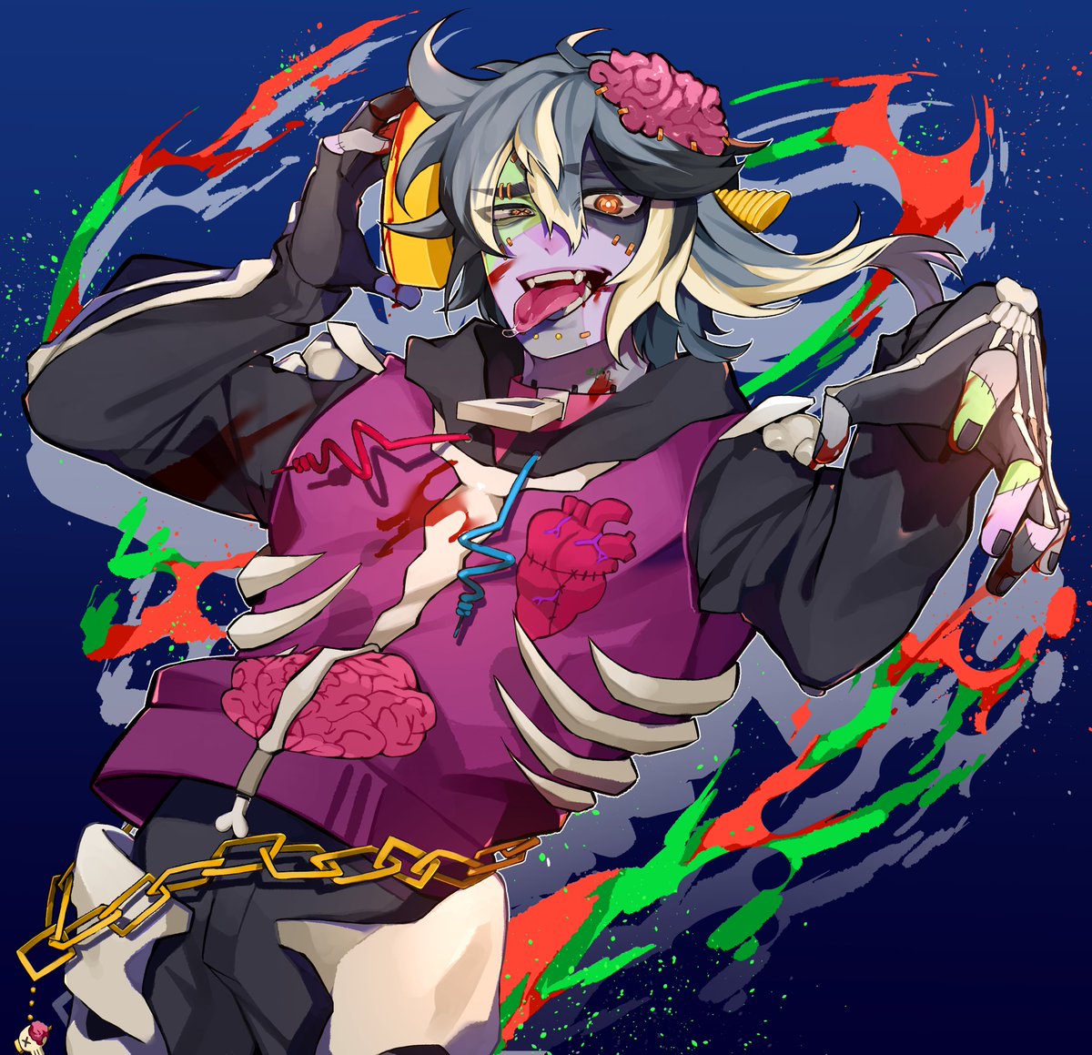 Kk0P5VYZqdMcXsu's tweet photo. #見た人も無言で舌を出してるキャラを貼る https://t.co/4Rdn1fJoci