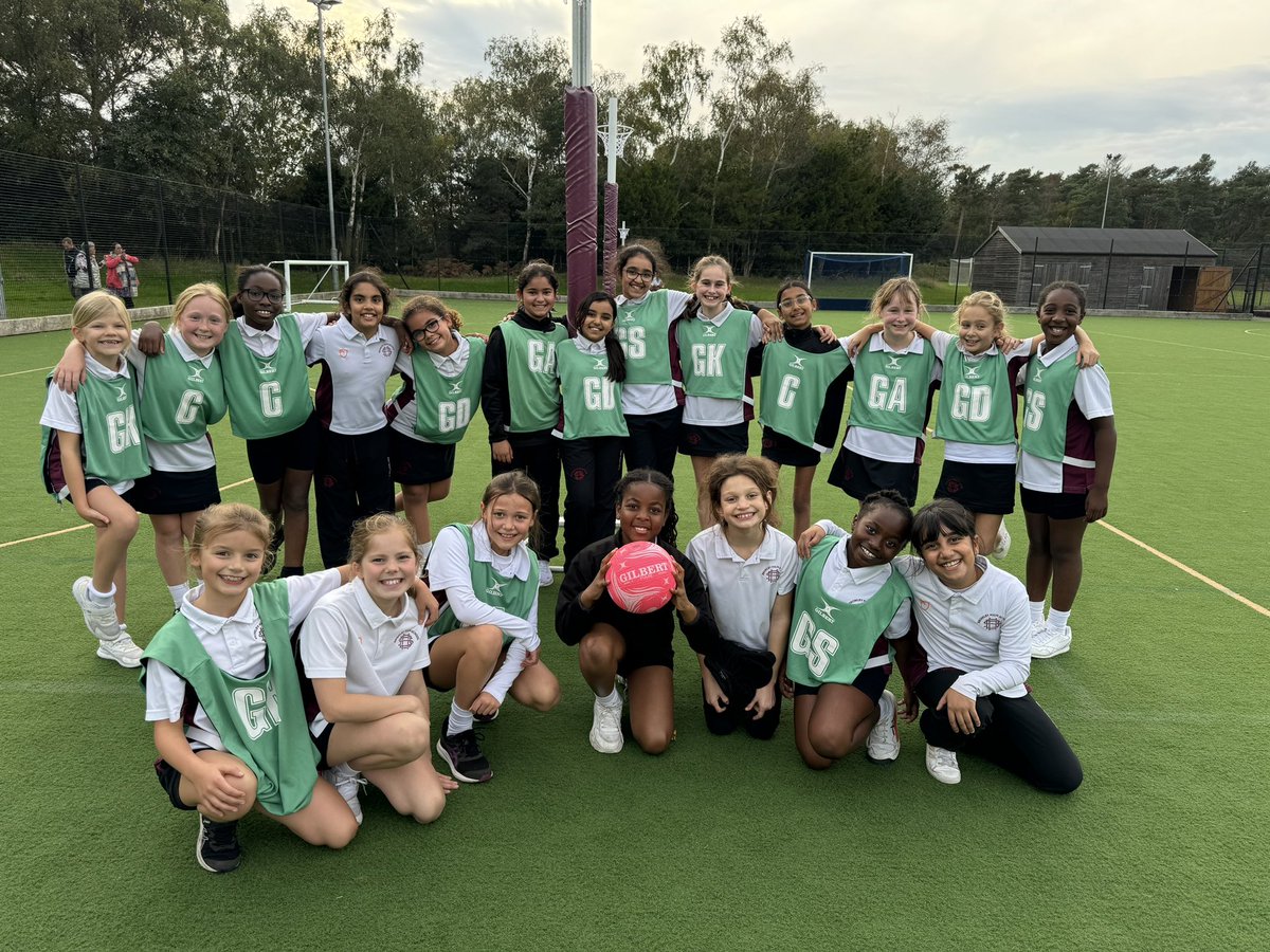 We had a great netball fixture <a href="/RRS_Sport/">RoyalRussellSport</a> for 3 of our year 5 teams. Lots of match play experience for the girls and they got to rotate positions each round too. Well done girls!
