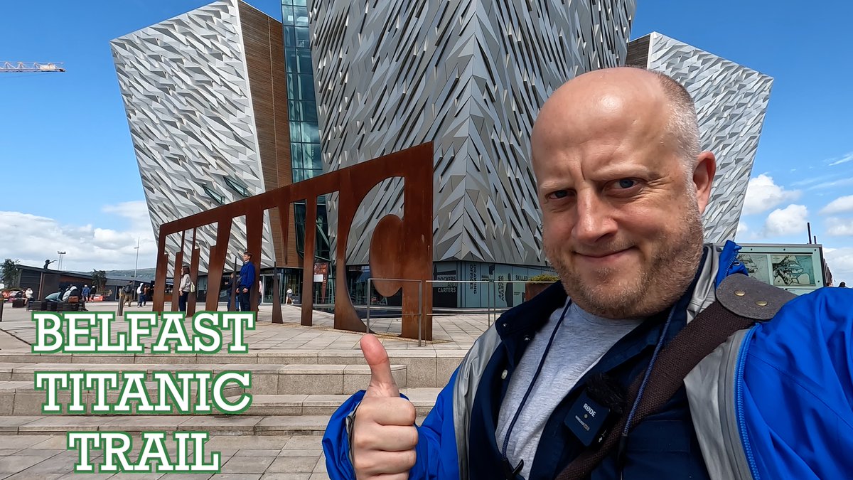 DudesWalking's tweet photo. A video of a visit to the Titanic Experience in Belfast https://t.co/X6cD14sahU https://t.co/cj8EIwIA7t