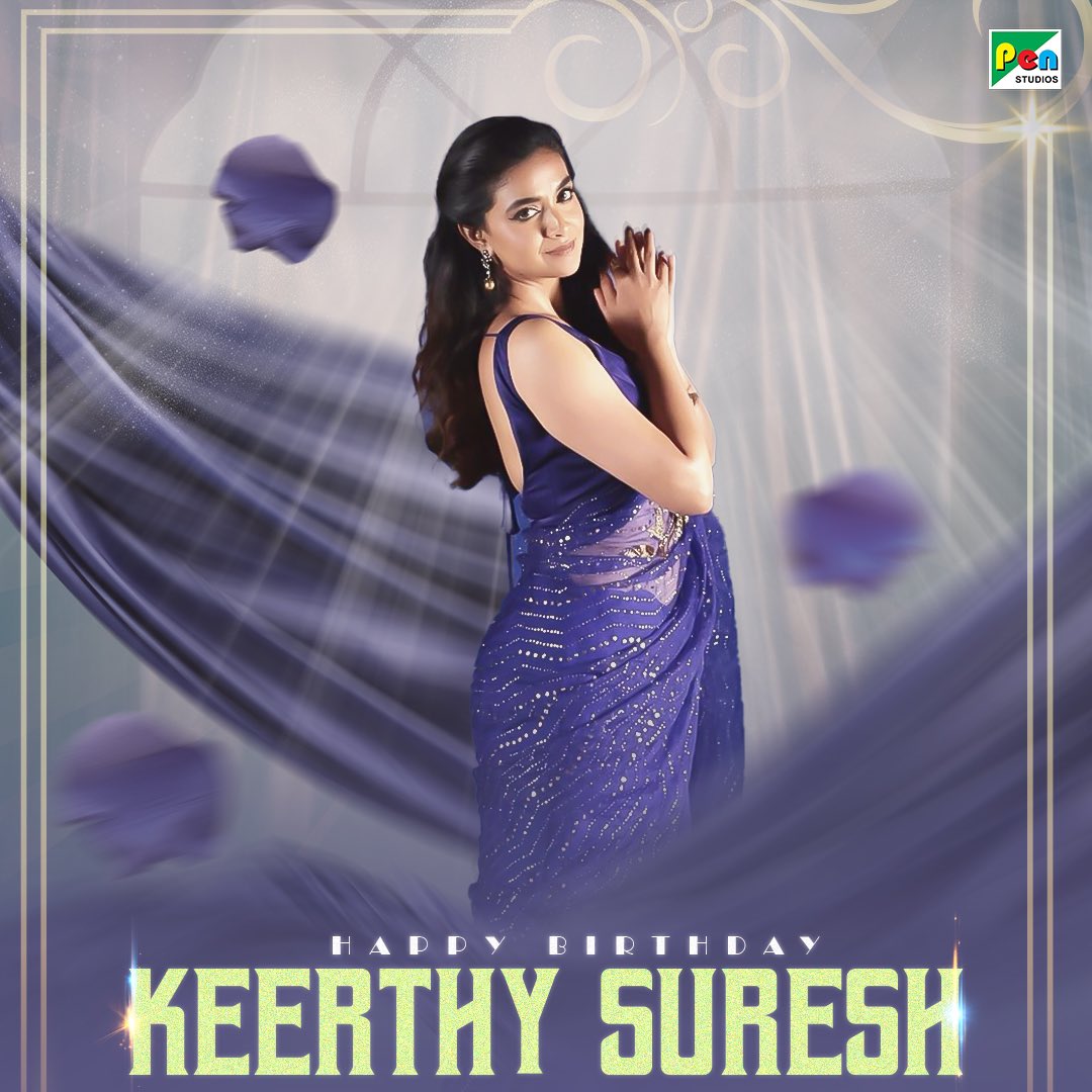 Pen Movies (@penmovies) on Twitter photo Happy birthday to the ever charming Keerthy Suresh! 🎊 May your year be filled with loads of love and laughter! ❣️<a href="/KeerthyOfficial/">Keerthy Suresh</a>
#HappyBirthdayKeerthySuresh #PenMovies Happy birthday to the ever charming Keerthy Suresh! 🎊 May your year be filled with loads of love and laughter! ❣️<a href="/KeerthyOfficial/">Keerthy Suresh</a>
#HappyBirthdayKeerthySuresh #PenMovies