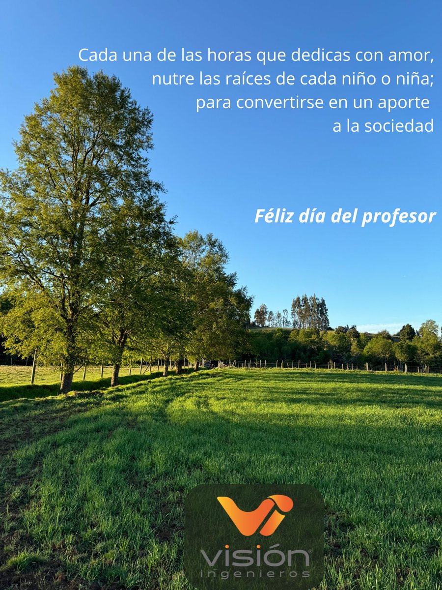 Vingenieros's tweet photo. Feliz día a todos las #Profesoras y #Profesores que nos han enseñado a la largo de nuestras vidas https://t.co/N7voVEpwF7