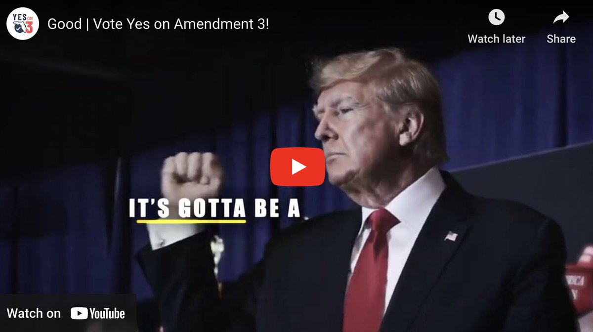tomangell's tweet photo. The Florida marijuana legalization campaign released a new ad featuring former President Donald Trump endorsing the measure on the November ballot. 

Another new spot shows a GOP state senator backing the reform.

https://t.co/oplovS50TF https://t.co/j1JrKsVPW3