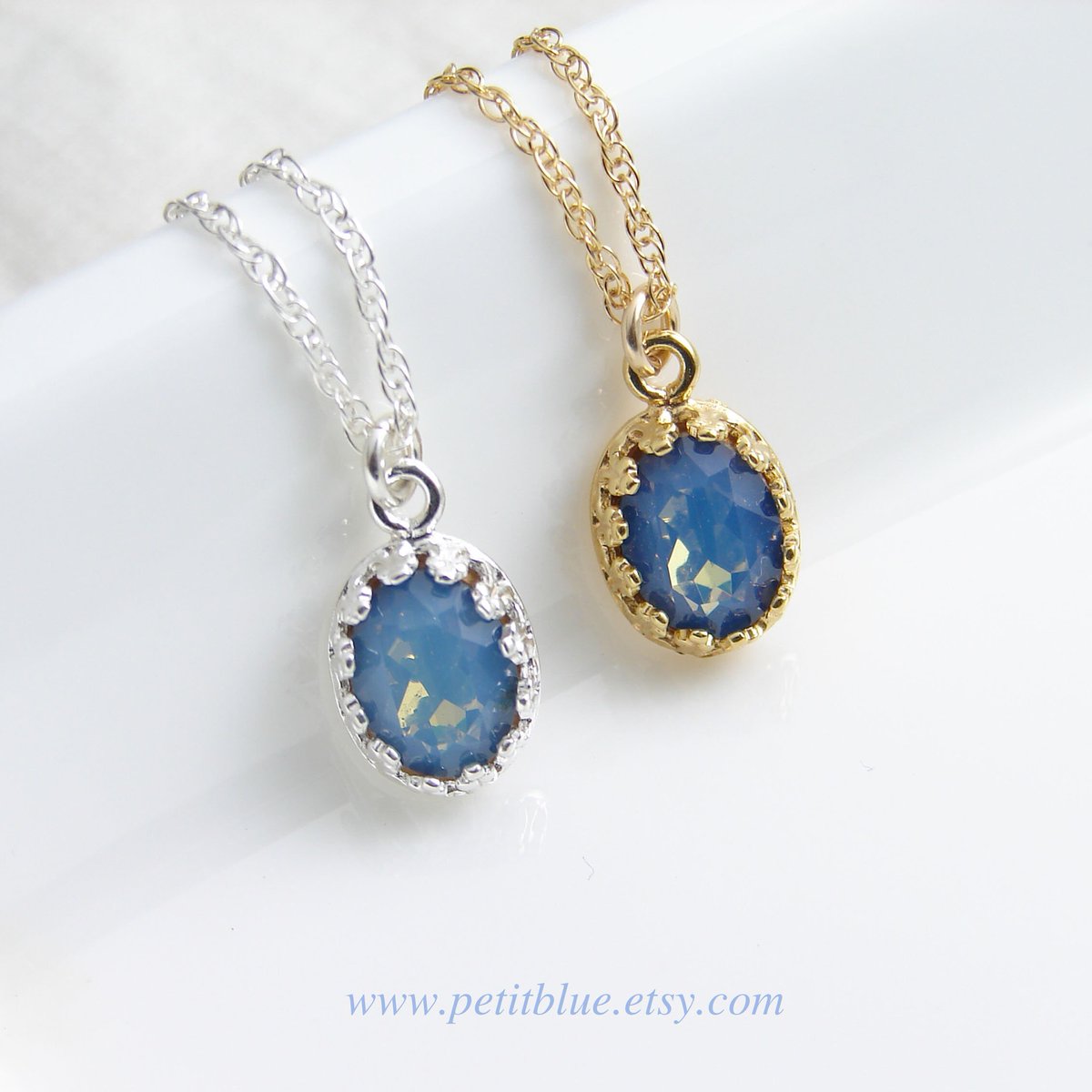 JewelryByMikako's tweet image. Crystal Blue Opal Necklace ~ Gold or Silver ~ October Birthday ~ Bridesmaid Gift ~ Gift for Her ~ High Quality Crystal tuppu.net/68a09c6e  #SwarovskiCrystal