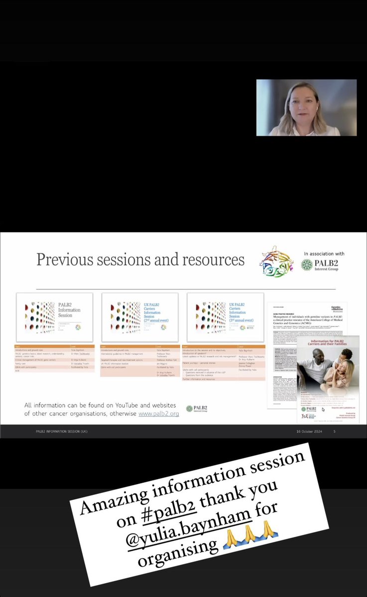 Not Just BRCA tweet media