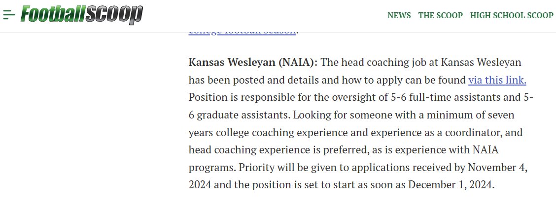 CoachGatch's tweet photo. Saw this on the scoop today. HC candidates make sure you talk to AD and President about what the plan is for hires and how much the salary pool is for assistants. I have seen a lot in my years.....still shaking my head at some Admin. #relentlessfootball https://t.co/JxHDW4A7AT
