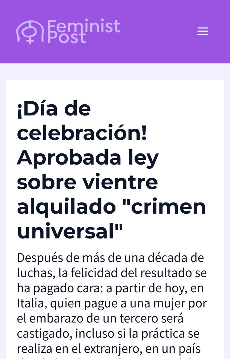 Omnia_Somnia's tweet photo. Pues sí, es un día de fiesta!
💃🏾💃🏾💃🏾💃🏾💃🏾��🏾
🍾🍾🍾🍾🍾🍾
🥂🥂🥂🥂🥂🥂
A brindar con @Radfem_Italia por que nadie pueda explotar a mujeres para quedarse con sus hij@s ni en Italia ni el extranjero.

https://t.co/WpUQyK8QMC https://t.co/memv4pjJGD