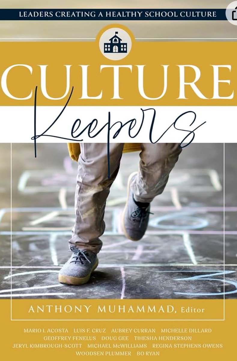 McWilliamsMike1's tweet image. 📣I’m elated to announce that I’ve contributed a chapter to the upcoming book, CULTURE KEEPERS 📚 edited by the one and only Dr. Anthony Muhammad! It is available for Preorder on Amazon and on the @SolutionTree website. Stay tuned for updates!
@newfrontier21
#CultureKeepers