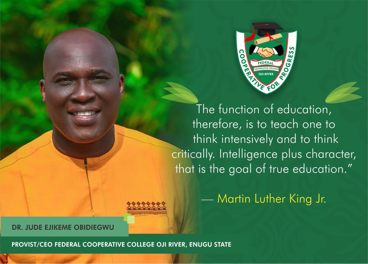 Federal Cooperative College Oji River tweet media