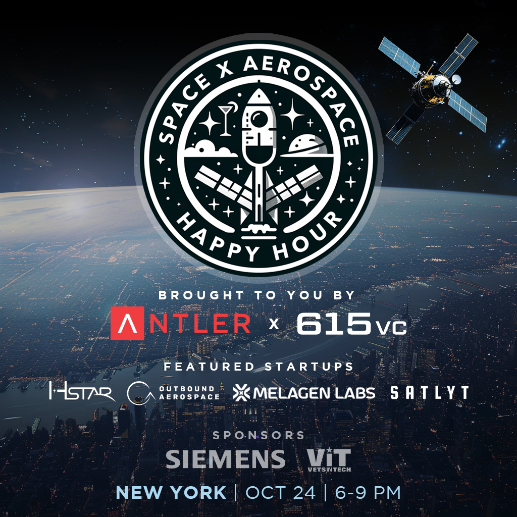 muoto's tweet photo. 🚀Happening next week in New York in collaboration with our friends at @AntlerGlobal VC, the Space x Aerospace Happy Hour (Thursday, Oct 24) is bringing together space and aerospace startups, investors, industry leaders, and partners to ignite new connections and uncover opportunities for collaboration within these ever-evolving sectors.

🛰️Featured startups include @HStarSpace, pioneering transportation for humans to live and work in space; Satlyt, delivering fast and secure edge computing in space; @OutboundAero, building the next generation of airliners; and @Melagen_labs, advancing the development of space shields. Sponsored by @Siemens  (Siemens Xcelerator Platform) and @VetsInTech.

📅If you are in the NYC area, RSVP and join us: 
https://t.co/0RBOp4Tzas

#space #aerospace #nyc #newyork