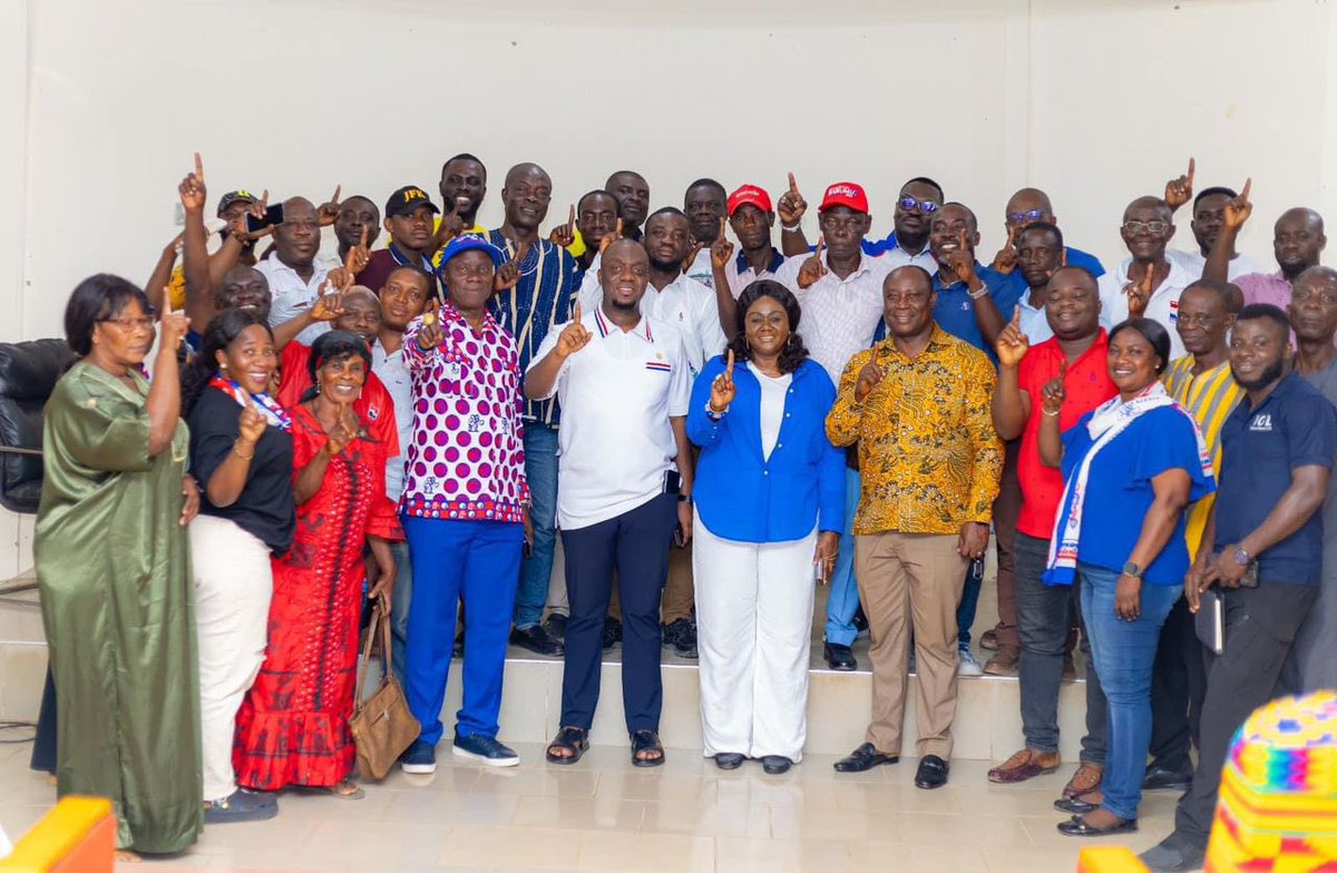 justinkfrimpong's tweet photo. “Day 2 of engagements in Western Region took me to Amenfi West, Amenfi Central, Amenfi East & Prestea Huni Valley. I urged MMDCES, candidates & party leaders to unite & work towards victory on Dec 7. Together, we can achieve success. #NPP2024 #UnityForVictory” #ItIsPossible https://t.co/A1xCKLgb20