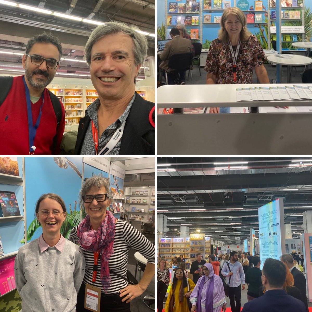 Oratia (@oratiabooks) on Twitter photo Frankfurt Book Fair opening day. Very full aisles and busy escalators make for bumping into a lot of friends and starting up new conversations.
<a href="/Book_Fair/">FrankfurterBuchmesse</a> <a href="/Publishers_NZ/">Publishers Association NZ Te Rau o Tākupu</a> <a href="/IntPublishers/">IPA</a> <a href="/pwbspeaks/">Publishers Without Borders</a>
#fbm24 #oratiabooks <a href="/PublishersWkly/">Publishers Weekly</a> <a href="/BplusPNews/">Books+Publishing</a> Frankfurt Book Fair opening day. Very full aisles and busy escalators make for bumping into a lot of friends and starting up new conversations.
<a href="/Book_Fair/">FrankfurterBuchmesse</a> <a href="/Publishers_NZ/">Publishers Association NZ Te Rau o Tākupu</a> <a href="/IntPublishers/">IPA</a> <a href="/pwbspeaks/">Publishers Without Borders</a>
#fbm24 #oratiabooks <a href="/PublishersWkly/">Publishers Weekly</a> <a href="/BplusPNews/">Books+Publishing</a>
