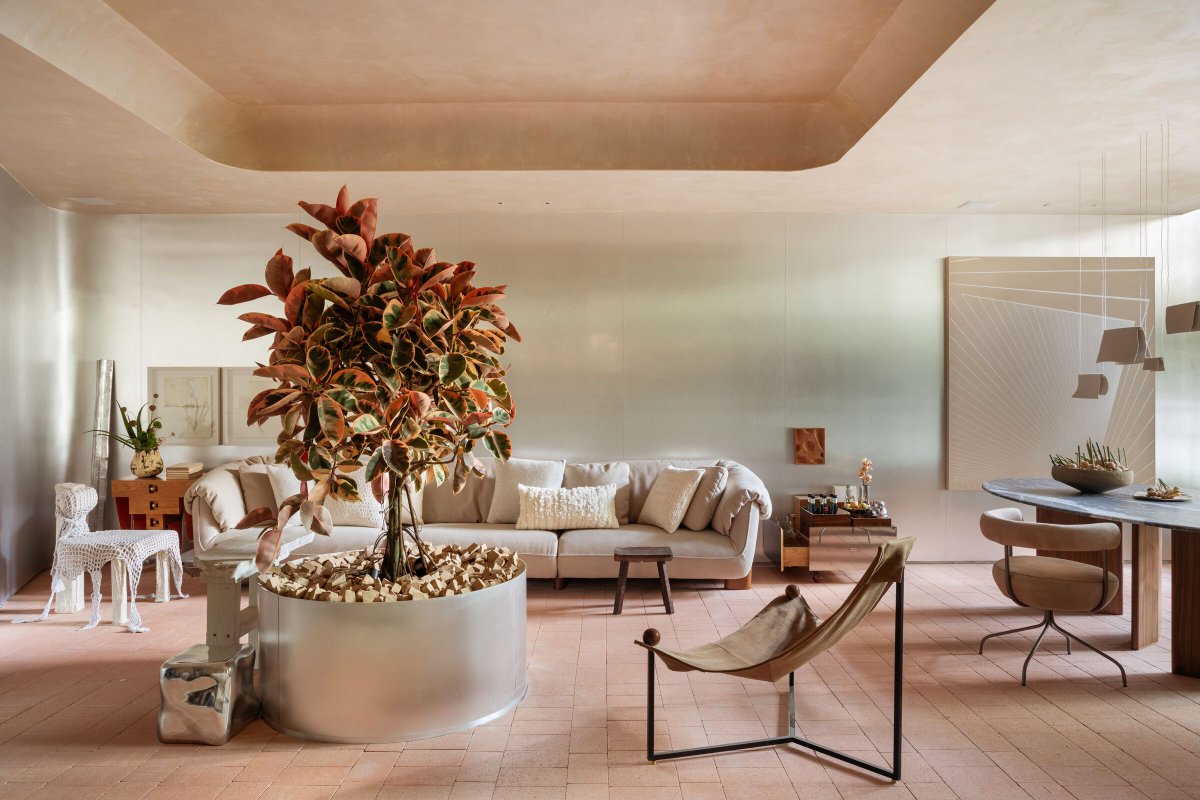 Archello's tweet image. Barbara Dundes presents &quot;TAO House&quot; at CASACOR São Paulo, introduces ancestral artisanal methods in a contemporary residence. 
buff.ly/40cFJgB

#MaterialSimplicity #ArtisanalDesign #CASACOR