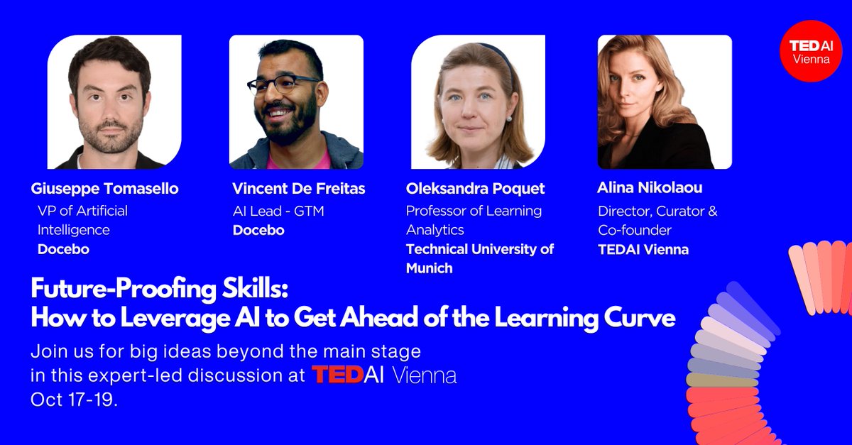 How is AI Revolutionising Learning? 🧠 👩‍💻 

Join our upcoming roundtable discussion and hear from top industry leaders as they dive deep into how AI is transforming education and skill development. Don’t miss this chance to discover how AI can help you stay competitive in today’s
