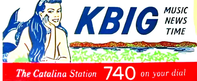 QSLRptMT's tweet photo. A nostalgic look at K -BIG The Catalina Station 740. Thanks to Wavescan. Story at: https://t.co/mba6AZpTMp #KBIG #CatalineIsland #California #mediumwave https://t.co/82YPedvEY1