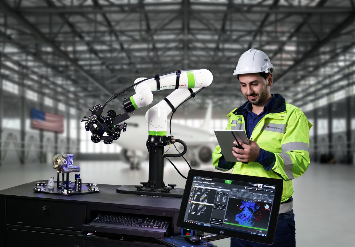 3d_infotech's tweet photo. 💡Smart Station—a revolutionary Turn-Key Mobile Inspection Solution that seamlessly integrates 2D vision, 3D scanning, and contact probing devices. Designed for factory floors, its cart design ensures effortless mobility without needing forklifts or re-installation. https://t.co/kYSOqzCVRU