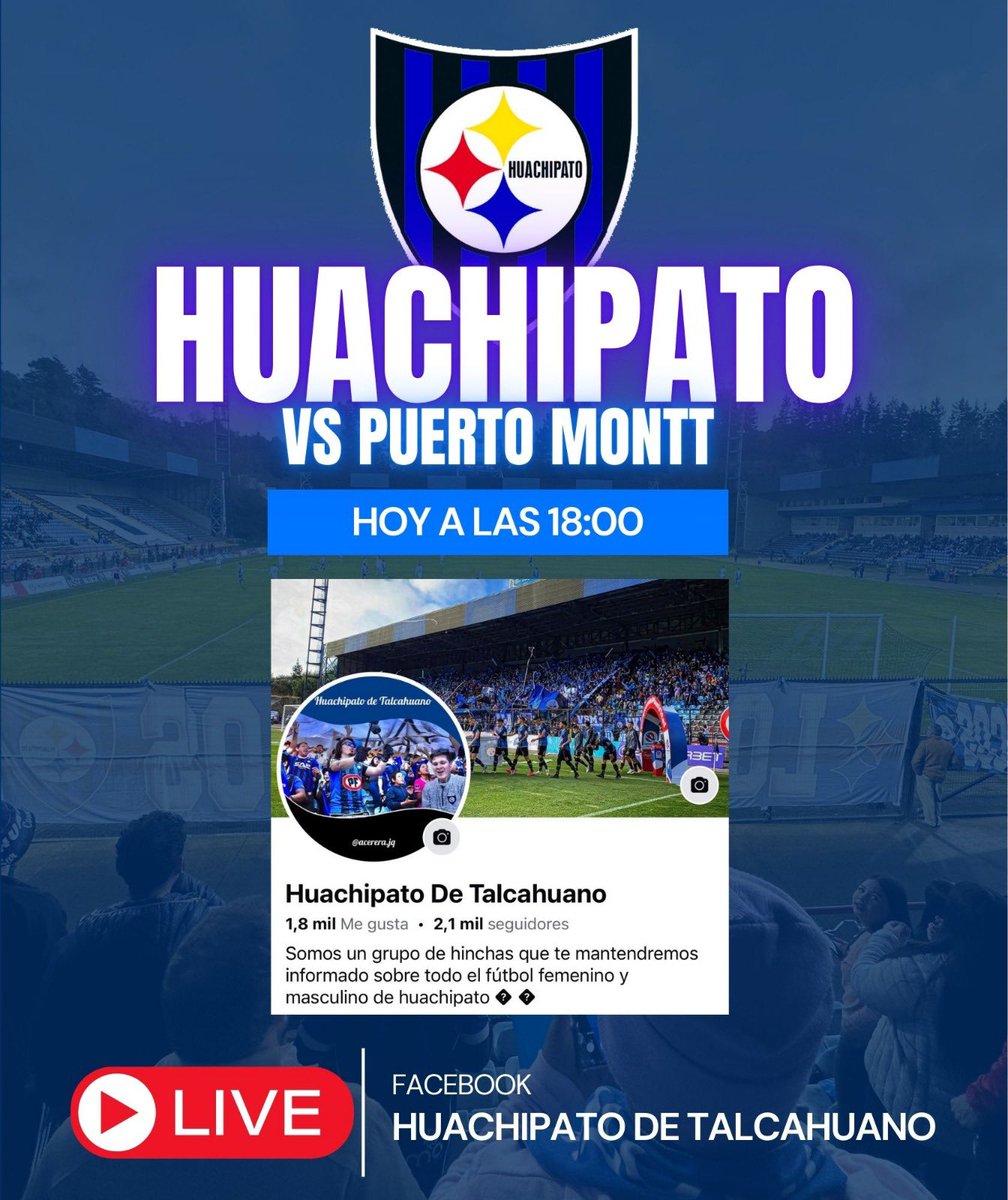 PauPass's tweet photo. Huachipato vs puerto montt

Copa chile 

 https://t.co/LfjE8O34AG https://t.co/8fpq8OPzwW