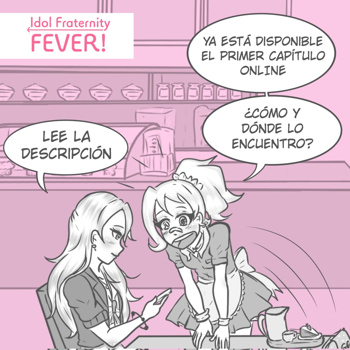JungkatoComics's tweet photo. ✨ Estreno de Idol Fraternity Fever!  En soporte digital✨️

Pueden encontrarlo en MANGA Plus Creators by SHUEISHA 

En el siguiente enlace:

https://t.co/jxf2w1TdUZ https://t.co/3iqUxXvuV3