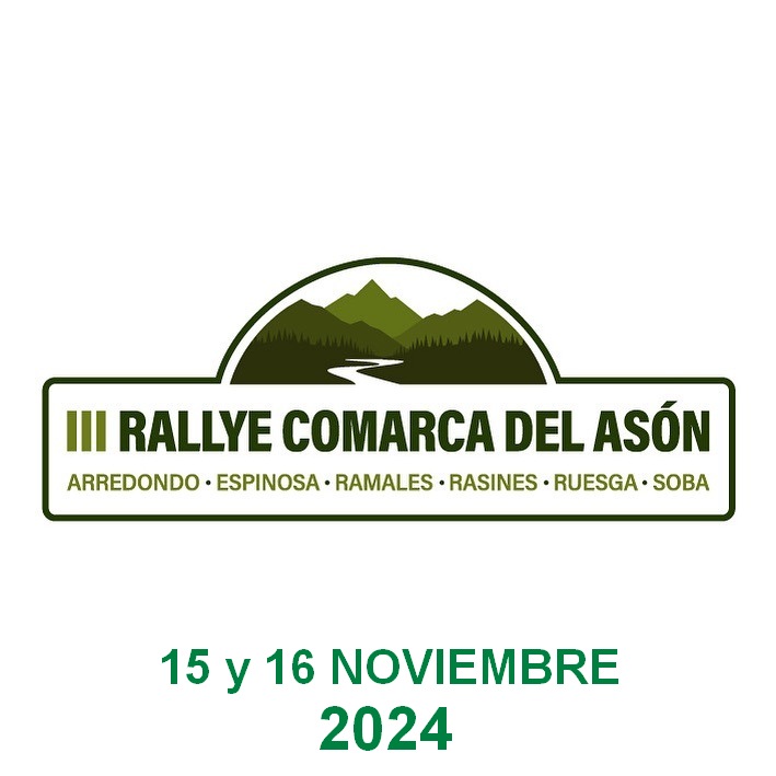 RamalesInforma's tweet photo. 🏁 III RALLYE COMARCA DEL ASÓN
🏎️ Ya tenemos fecha
📅 Del 15 al 16 de noviembre de 2024
En #Rasines #Arredondo #Espinosa #Ramales #Ruesga #Soba
+Info en la cuenta de #Instagram
@rallyecomarcadelason
#Ramales #RamalesdelaVictoria #Deporte #RallyeComarcadelAson https://t.co/tS8XsTmc97