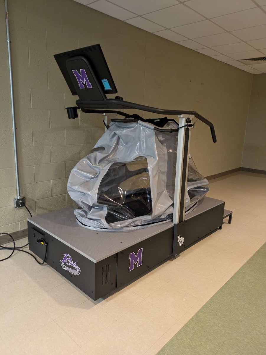 Thanks to all of our donors who made this possible! Our Boost anti-gravity treadmill is officially open for activity. We’re so excited to incorporate this tool into our training. Lots of miles to come-even from Coach Lucas! <a href="/BoostTreadmills/">Boost Treadmills</a> #GoRaiders