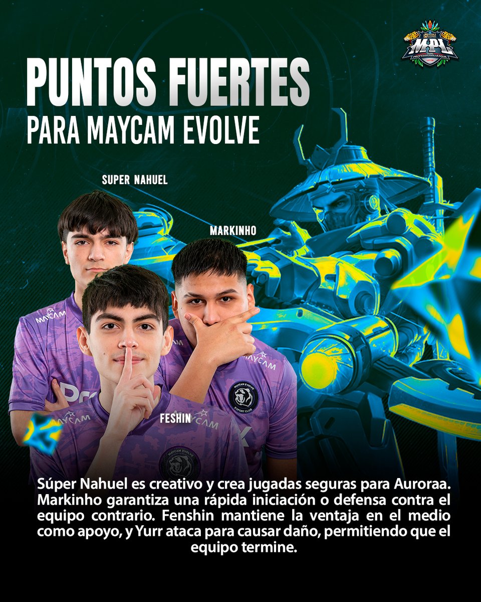 mlbbesesports's tweet photo. ¿Qué otros detalles te parecieron importantes para la victoria de Maycam Evolve?🧐

¡Felicidades, campeón! 😎

#MPLLA #MPLLATAM #JugamosJuntos #MLBB #MobileLegendsBangBang https://t.co/zbrFcHMkrB
