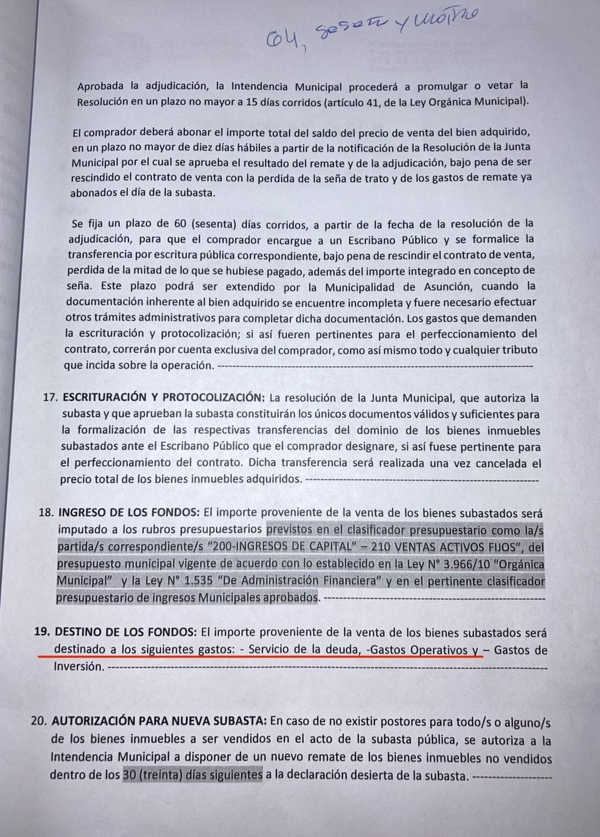 ¡ALERTA! Tierras públicas de la Costanera de Asunción están en riesgo de ser subastadas para pagar deudas municipales. 

¿Qué opinás de esta medida? Ciudadanos y expertos advierten sobre el peligro de perder uno de los espacios más emblemáticos de la ciudad. ¿Es esta la solución