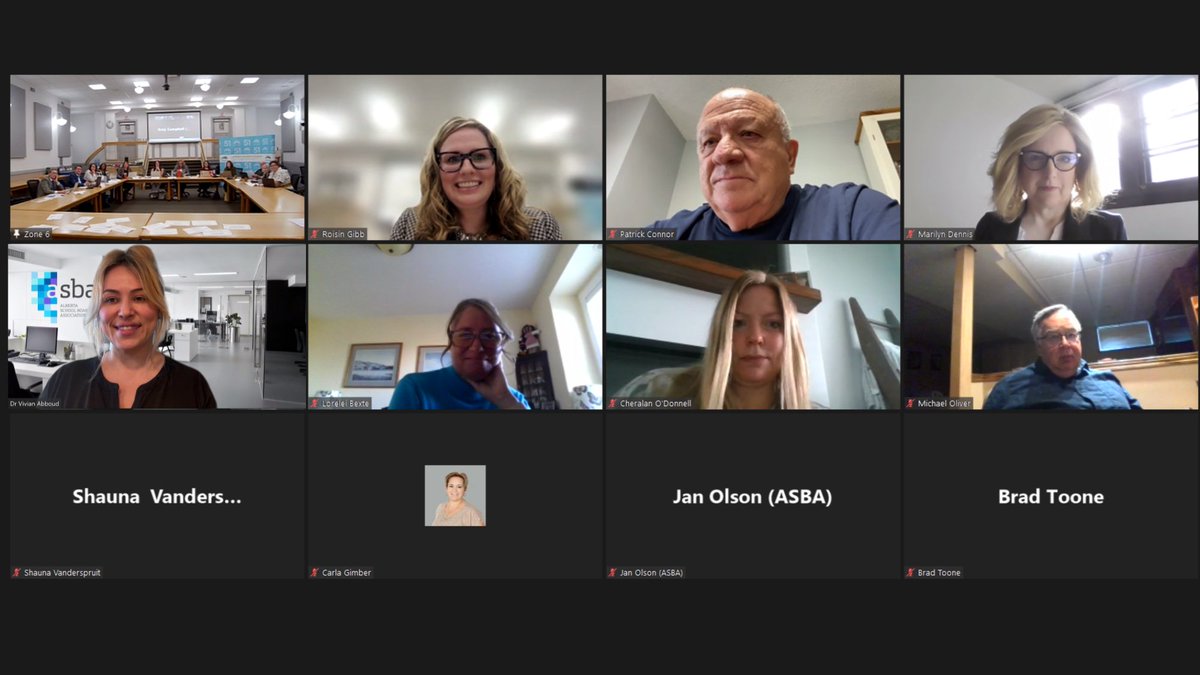 ASBA (@abschoolboards) on Twitter photo A great Zone 6 meeting and AGM today. Our congratulations go to <a href="/AllisonEPurcell/">Allison Purcell</a> and Pat Connor on their respective re-elections as ASBA Zone 6 Director and Alternate Director. Thanks to Zone Chair <a href="/RoisinGibb/">Roisin Gibb</a> for hosting and to all for the insightful discussion. #abed A great Zone 6 meeting and AGM today. Our congratulations go to <a href="/AllisonEPurcell/">Allison Purcell</a> and Pat Connor on their respective re-elections as ASBA Zone 6 Director and Alternate Director. Thanks to Zone Chair <a href="/RoisinGibb/">Roisin Gibb</a> for hosting and to all for the insightful discussion. #abed