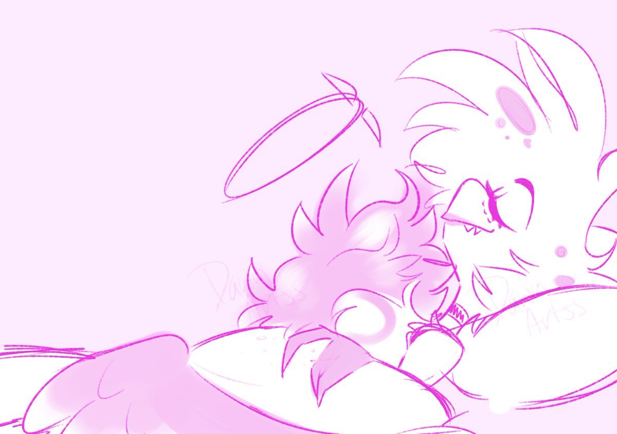DAWNARTSS's tweet photo. ⠀⠀⠀⠀⠀wip based on a one off interaction on discord 🙏🙏 #HazbinHotelAngelDust #HazbinHotelAdam #holydust? #adamxangeldust https://t.co/UCi5HH4Q9e