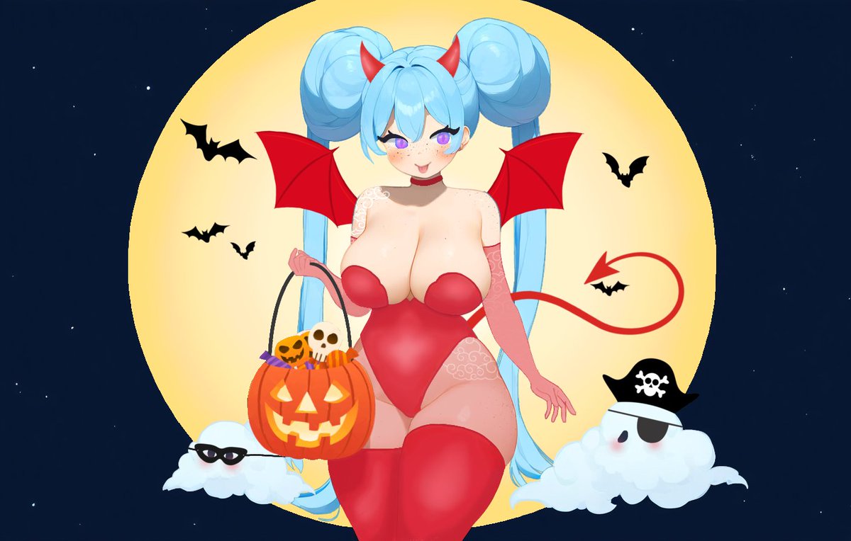 😋🎃

#vtuber #halloweeen #animegirl