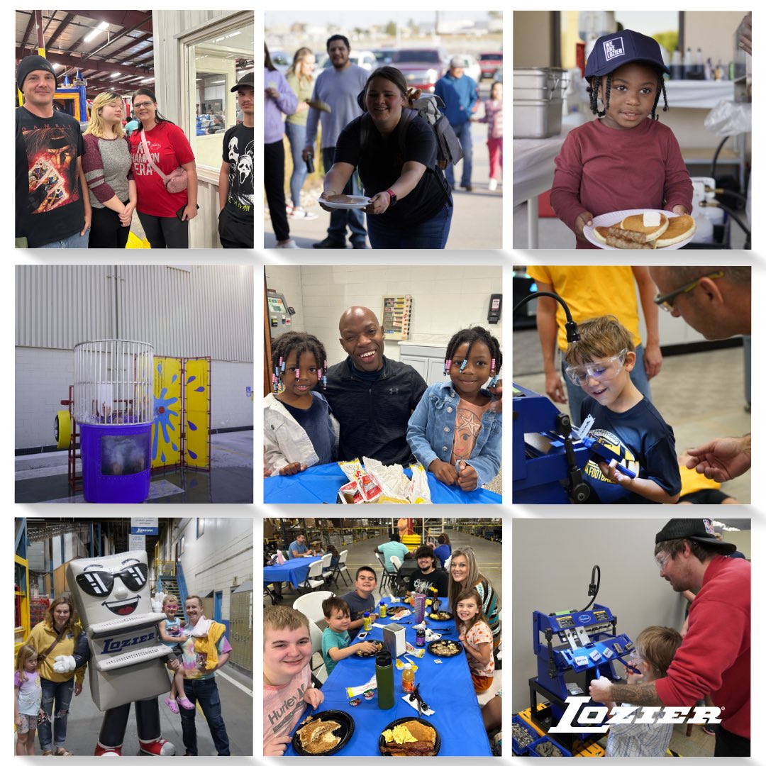 Hundreds of Lozier employees across the country gathered to celebrate National Manufacturing Month this weekend. Here’s a look at some of the fun from a few of those events!