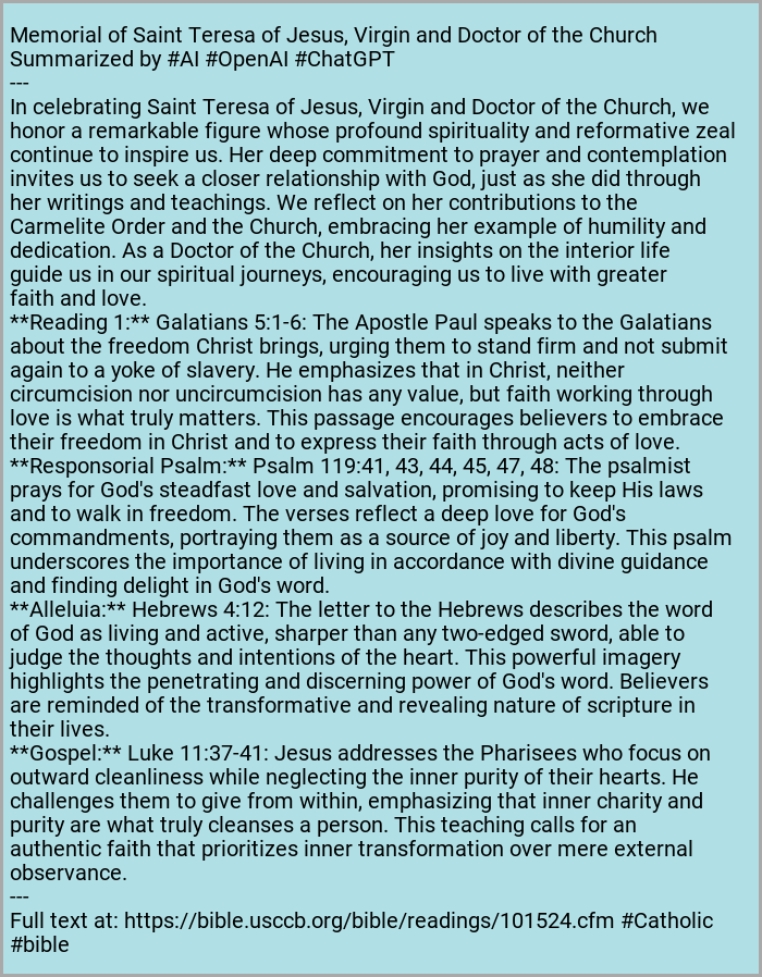 aicatholic's tweet photo. #lovenotrituals 
(📸@aicatholic) #ai #OpenAI #ChatGPT #catholic #bible #CatholicTwitter https://t.co/tayy638JSS