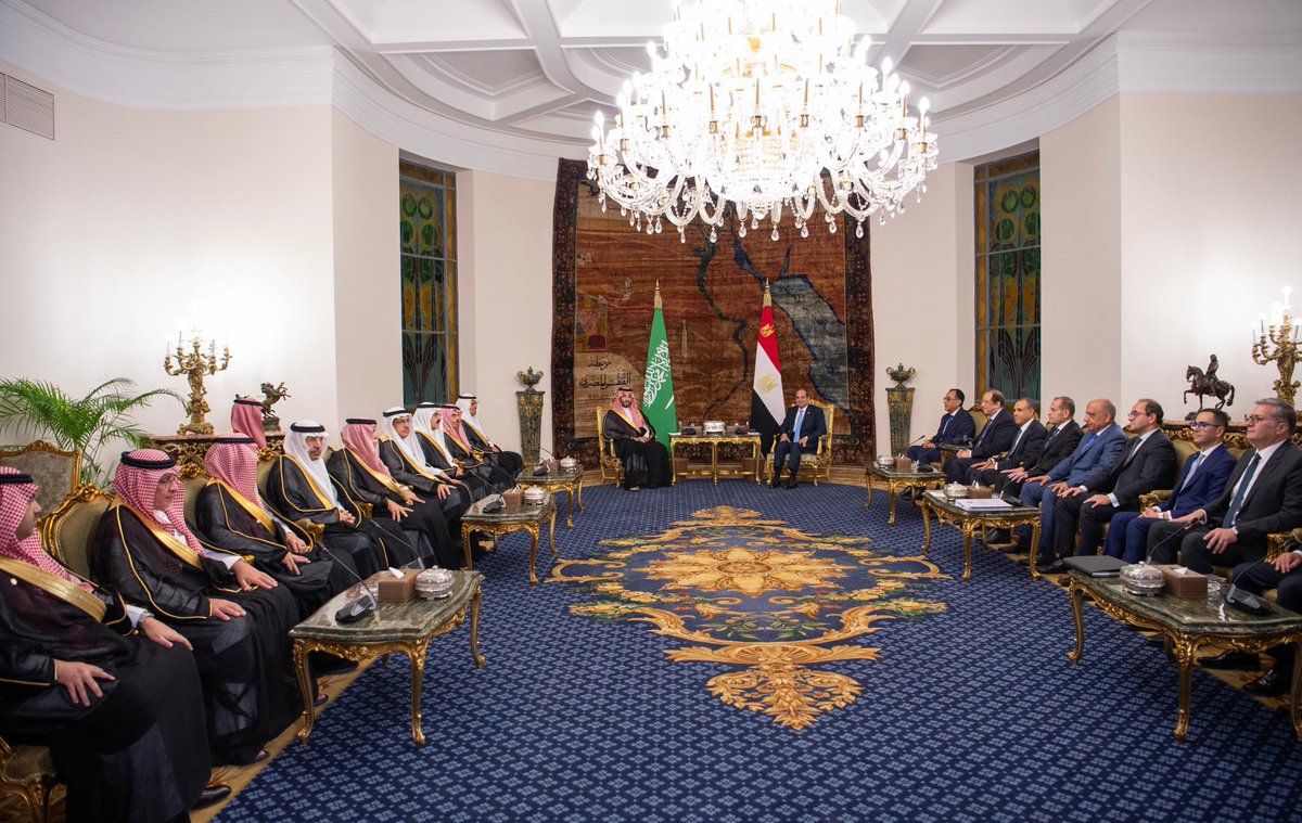 TajdeedLB's tweet photo. #البيان_المشترك الصادر في ختام زيارة سمو #ولي_العهد لجمهورية مصر العربية. https://t.co/C8y0vWCUzd