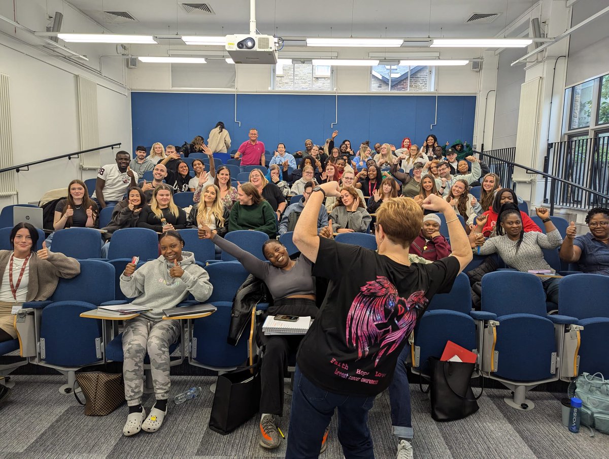 Hellomynameis Mary (@douganma) on Twitter photo <a href="/ShuAdultNursing/">SHUAdultNursing</a> <a href="/BreastCancerNow/">Breast Cancer Now</a> well another fantastic group of first year student nurses! Only 4 weeks into training. Showing some good insight into what contributes to compassionate and holistic care. Pleasure to share my health journey including #BreastCancerAwareness <a href="/ShuAdultNursing/">SHUAdultNursing</a> <a href="/BreastCancerNow/">Breast Cancer Now</a> well another fantastic group of first year student nurses! Only 4 weeks into training. Showing some good insight into what contributes to compassionate and holistic care. Pleasure to share my health journey including #BreastCancerAwareness