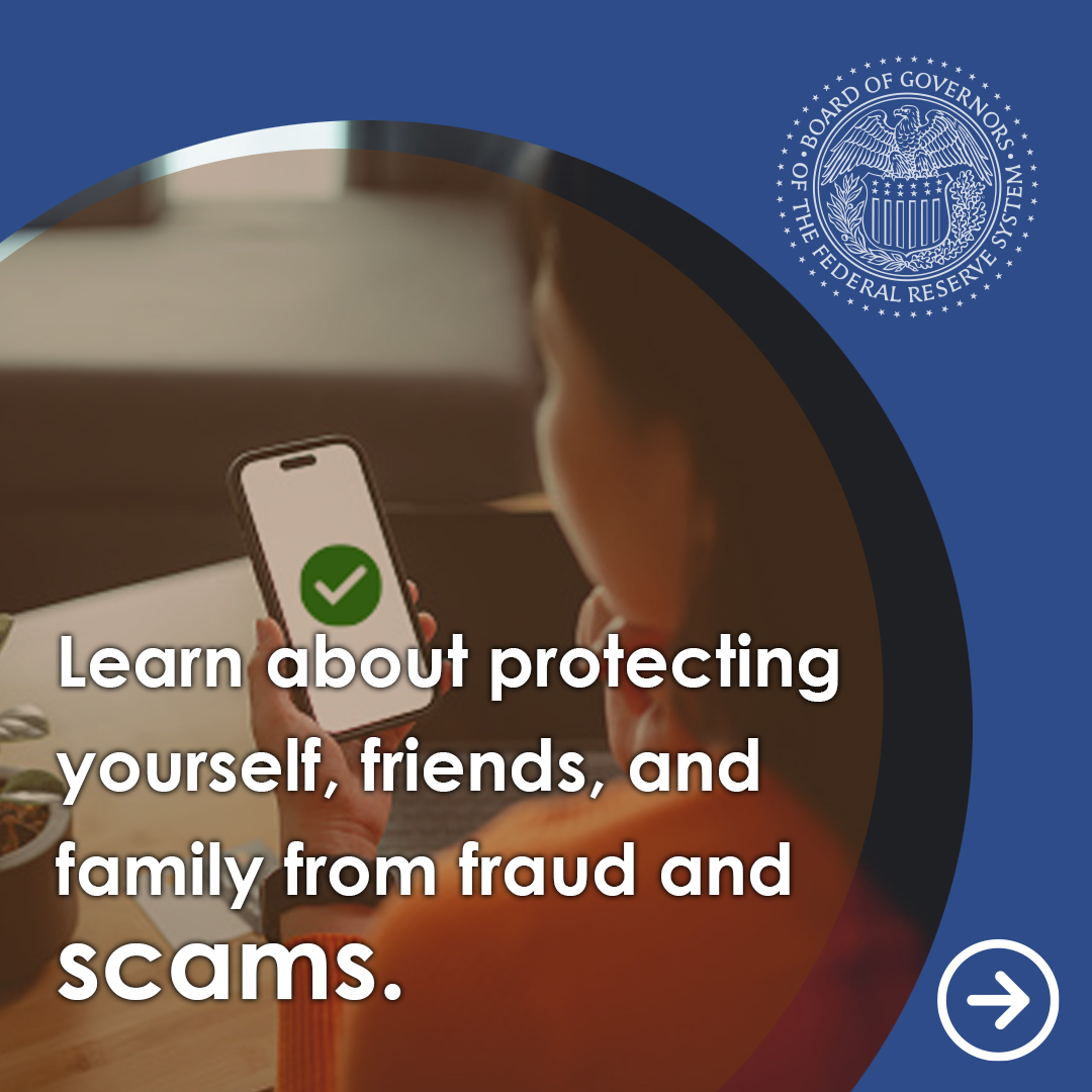 federalreserve's tweet image. #FedFAQ: I received a suspicious-looking e-mail that claims to be from the Federal Reserve. Is it a scam?
Learn more: federalreserve.gov/consumerscommu…