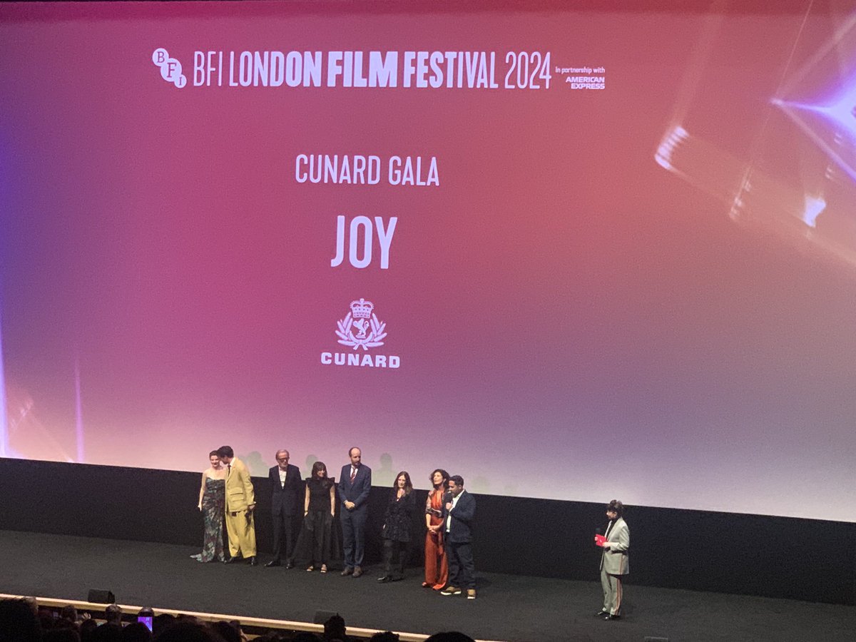 #Joy tells a wonderful story. If it’s a tad sentimental, that’s understandable. Thought I knew the story, but #Joy restores the role of a key woman &amp; shows both the persistence needed &amp; the establishment opposition. #LFF2024 #LFF #BillNighy #JamesNorton #ThomasinMcKenzie #Oldham